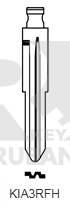   FH - Flip Key (Silca) KIA3RFH KIA